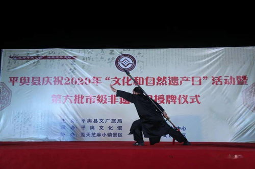 傳承民族瑰寶，演繹非遺華章 平輿縣舉辦文化和自然遺產(chǎn)日活動(dòng)暨第六批市級(jí)非遺授牌儀式